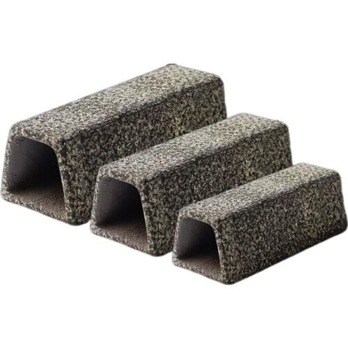 Aquarium Purple Sand Pottery Jar Shrimp House Heteromorphic Breeding Hiding Decoration Fish Rest Ceramic Landscaping