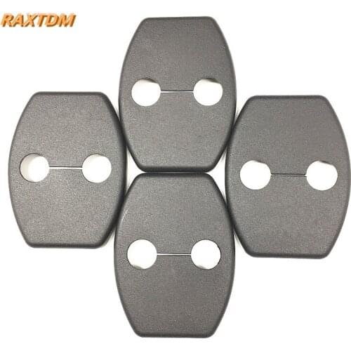Car Door Lock Cover Fit For TOYOTA REIZ CROWN COROLLA PURUIS YARIS HIGHLANDER RAV4 CRUISER CAMRY 2006-2011 4pcs per set