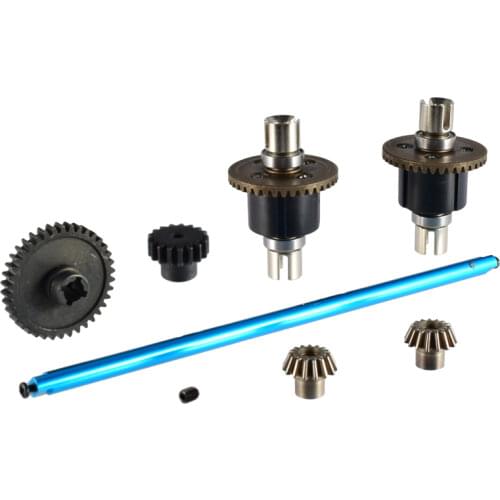 Hot T-Power A959 Upgrade Parts Aluminum Metal For 1/18 Electric Remote Control RC Car Fit A949 A969 A979 K929 Differential Gear