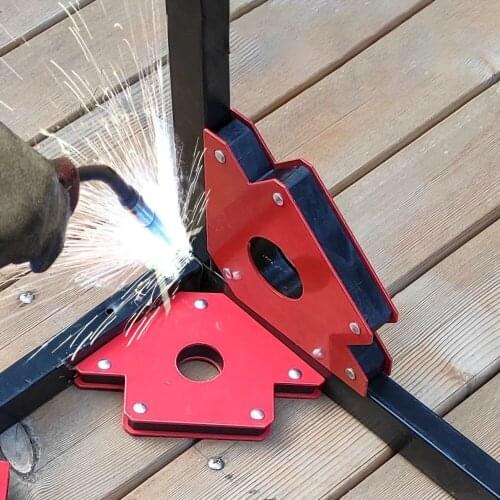 2PCS Magnetic Welding Holder45° 90° 135° Multi-Angle Magnet Welding Fixer Positioner 25LBS Welding Magnets