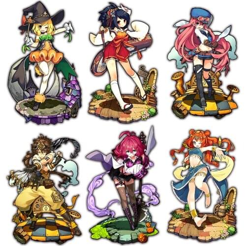 Three Ratels CYX11Hot games Period Ghost Hunter Anime wall stickers for bathroom Car label Gift stickers