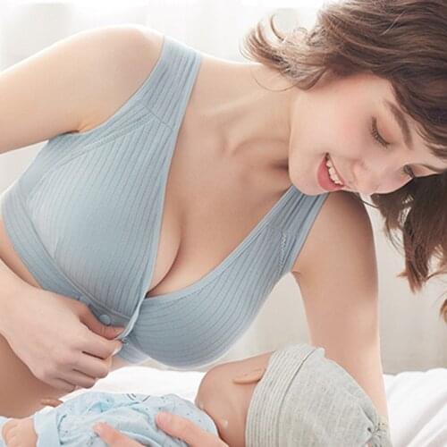 New Pregnant Women Vest Maternity Nursing Bra Breastfeeding Bras Underwear Intimate Clothes Brasier Lactancia Lingerie