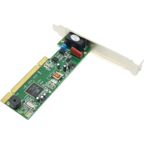 PCI Modem 56K Internal Data/Fax Voice Modem Windows XP Vista Win7/8 32 /64 bit V.92 V.90 Dial Up Fax