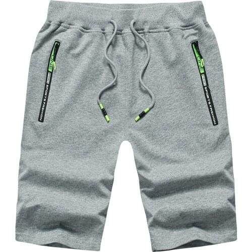 Men Shorts Summer Solid Mens Short Sweatpants Elastic Cotton Casual Men Shorts Male Sports Shorts New Homme Brand Clothing