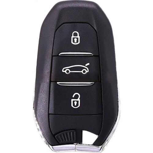Smart Remote Key Shell 3 Buttons for Citroen Car Key Blanks Replacement Case