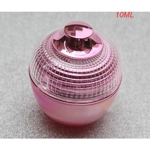 10ml pink apple shape acrylic jar plastic jar cream jar for eye cream gel moisturizer essence cosmetic packing