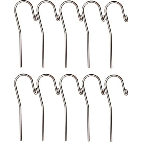 10pcs Dental lip hook endo Root Canal Treatment Mouth Hook for Apex locator Endo Measuring Accessories Oral Cleaning Dentist Too