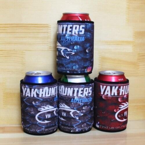 100pcs Can Sleeves Beer Can Coolers Picnic Bags With Base Stubby Holders Wedding with LOGO printing Beer Bottle Cool Cover