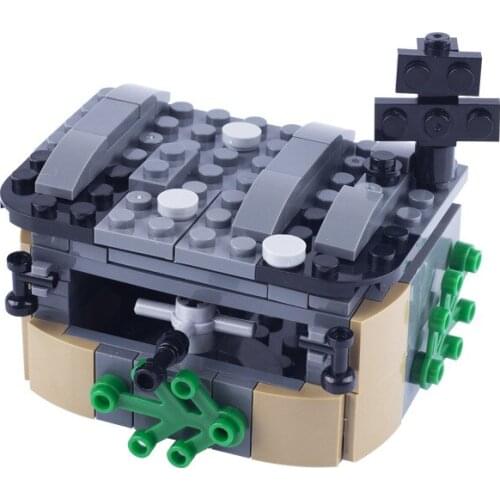 2021 Military Army World War II WW2 Police SWAT City Police Soldier Bunker Building Block MOC Model DIY Bricks Toys