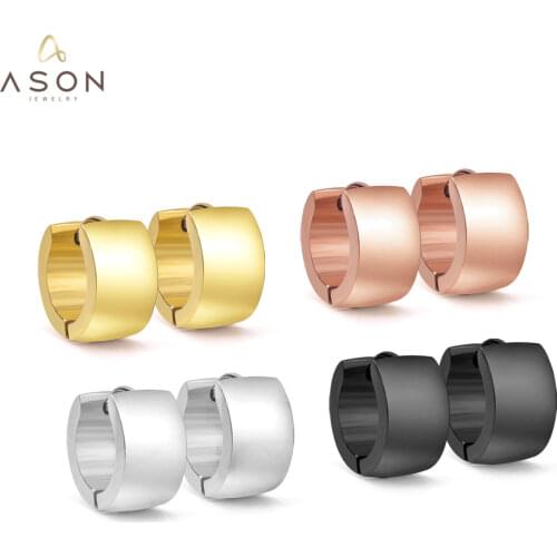 ASONSTEEL Fashion Jewelry 2019 Statement Drop Dangle Rose Gold Earrings for Women Stainless Steel Earring set for Female