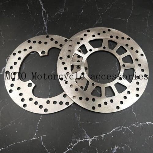 Free shipping Dirt Motorcycle Front / Rear Brake Rotors Disc For TW200 01-07 TW225 01-07 Serow 225 XT225 96-03