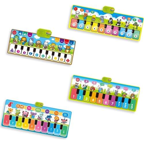 Baby Play Mat for Kids Piano Music Mat Baby Carpet Floor Piano Mat Musical Play Blanket Early Educational Toys Gifts for Kids