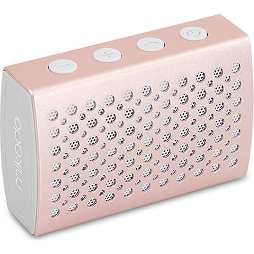 Mikado MD-C9BT XDio 5W Rose Gold CSR4.0 Aluminum Case Bluetooth Speaker