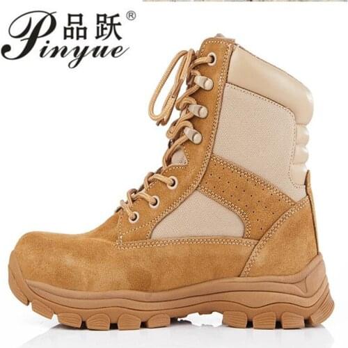 Men Woman Hiking Climbing Shoes Hiking Boots Tactical Boots Desert Outdoor Mountain Sport Sneakers boots