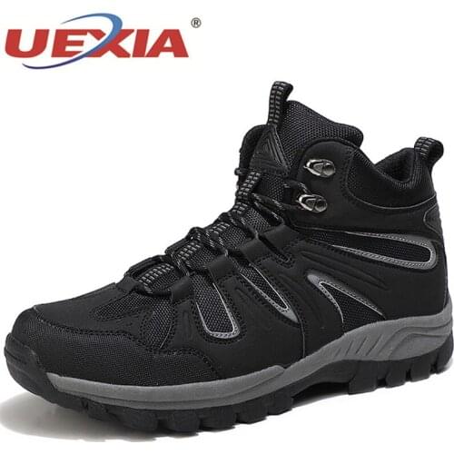 2021 New Men Boots New Ankle Tactical Military Leather Mesh Shoes Outdoor Motocycle Big Size Sneakers Special Force Desert Flats