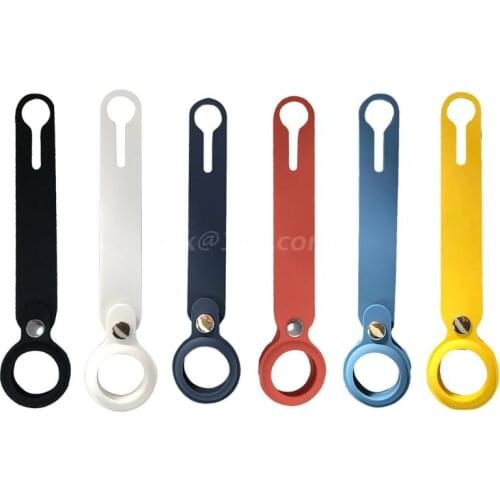 Soft Hand Strap Protective Cover Soft Silicone Case Shell Location Tracker Protector for AirTags Bluetooth-compatible Tracker