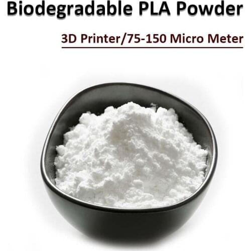 1Kgs PLA Powder Biodegradable Plastic Particles Food Grade Polylactic Acid Powder Resin Polylactide 3D Printing