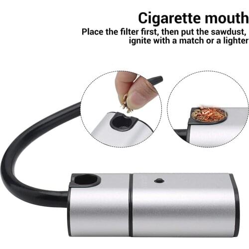 Portable Molecular Cuisine Smoking Gun Food Cold Smoke Generator Meat Burn Smokehouse Cooking For BBQ Grill Smoker Wood