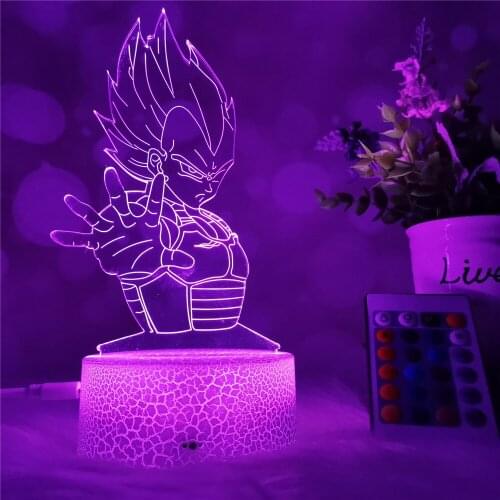 Holiday Gifts Kids Room Decoration Personalized Gift Fairy Lights Usb Light Night Lamp for Anime Led Bathroom Base Acrylic Baby