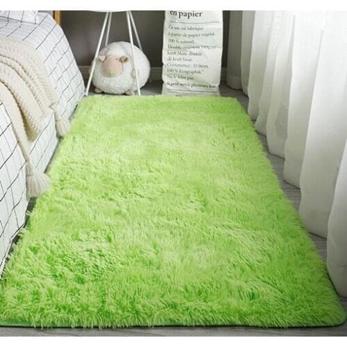 Wholesale free shipping 120*250cm Water does not rub off silk carpet nap bedroom bed mat