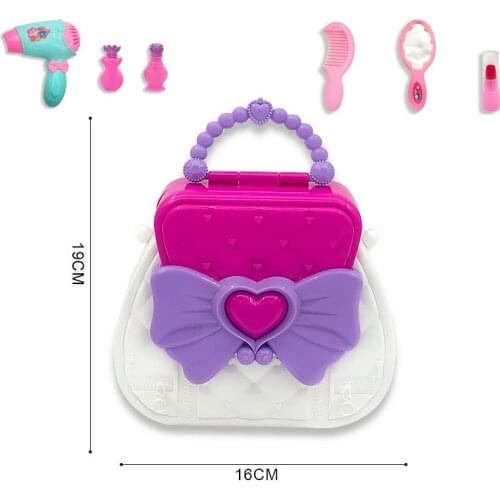 Childrens girl toy baby princess messenger bag simulation jewelry house dressing suit girls birthday gift