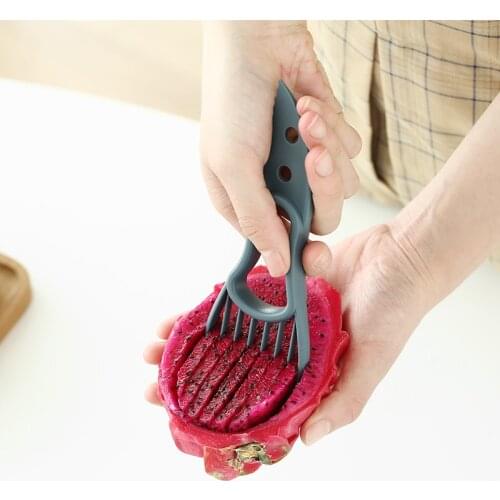 JAPAN Creative Home Kitchen Tools Multifunctional Dragon Fruit Slicer Melon Fruit Digging Scoop Cutting Fruit Picking Scoop Tool