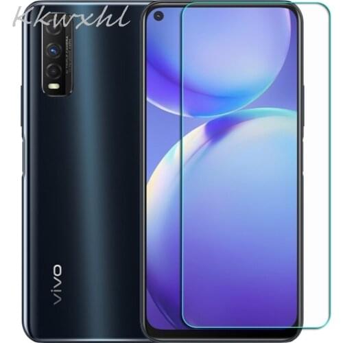 Tempered Glass for vivo Y51s GLASS Protective Film FOR vivo Y70s 5G V2002A iQOO U1 6.53" Screen Protector cover
