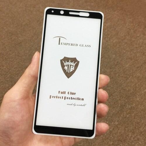 Full Cover Full AB Glue Tempered Glass Screen Protector Film for vivo V7 Y75 for vivo V7 Plus V7Plus V7+ Y79 Anti fingerprint