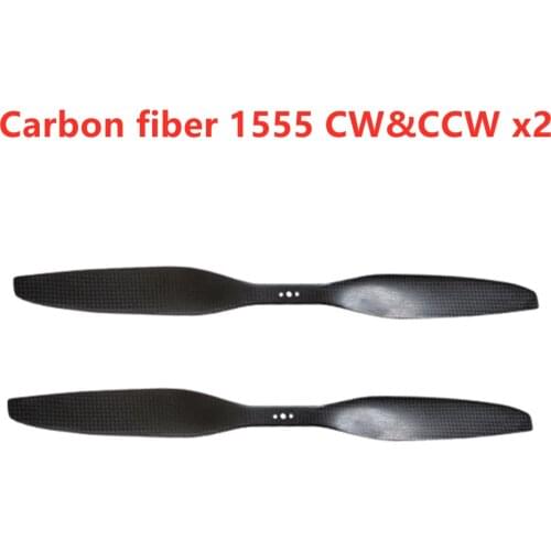2PCS Carbon fiber 1555 CW&CCW Propeller props paddle blade for Makeflyeasy Fighter RC Airplane Makeflyeasy Freeman
