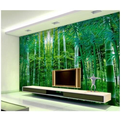 3d wallpaper custom mural non-woven photo European Bamboo TV backdrop painting wallpaper for walls 3 d wall murals wallpaer