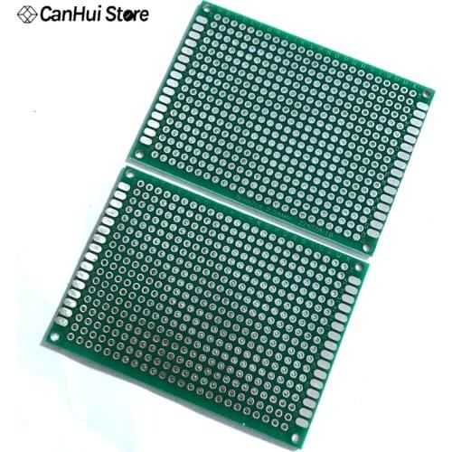 5pcs 5x7cm 5*7cm Double Side Prototype PCB Diy Universal Printed Circuit Board 5x7 Double-Sided Stannic Circuit Board 50x70 mm