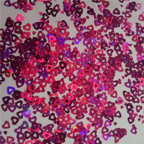 500g holographic heart shaped glitter (nail glitter, holographic glitter, heart glitter,unique glitter,hair glitter,body glitter