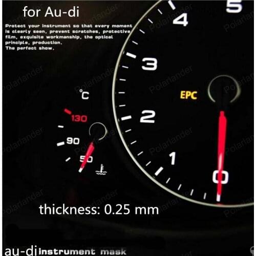 Auto Parts scratch film for AU-DI A4L A6L Q3 Q5 A3 radiation dashboard navigation membrane film