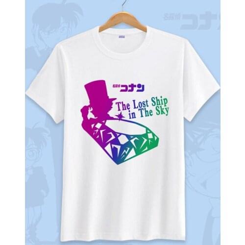 Japanese Anime Detective Conan Cosplay T Shirt Conan 3D Print Women/Men Fashion T-Shirt Casual Cartoon Top Tee Cosplay Costume