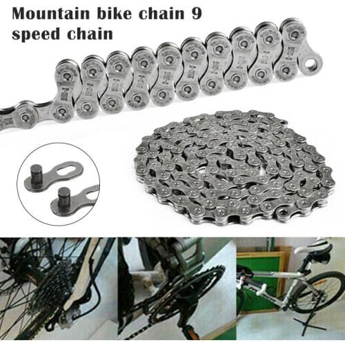 HG73 9 Speed 116 Link MTB Mountain Road Bike Stainless Chain Cycling Chain Anti Rust Bike Chain Reliable Bicycle Chain