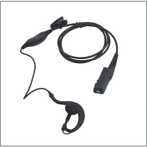 Earpiece Headset W/Finger PTT MIC for MOTOTRBO DGP 8050 Elite,DP2400,XiR P6600,XPR3500,TETRA MTP3250,DEP 550 Elite,XIR E8600