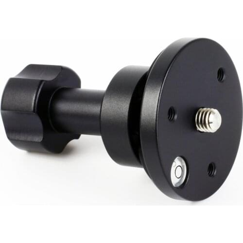 65mm Half Ball Bowl Type to Flat Converter Adapter fr Pro Video Fluid Head Tripod Bogen