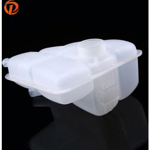 POSSBAY White Car Coolant Water Radiator Bottle Cooling Tank Reservoir Fit for Ford Transit Connect Titanium/XLT/XL 2014-2016