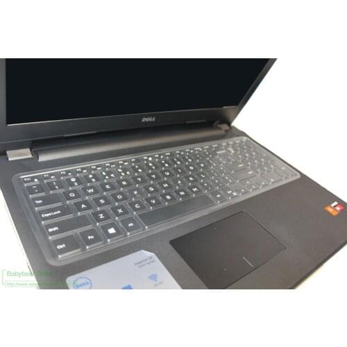 15 17 Laptop Clear Tpu Keyboard Protector Skin Cover for Dell Inspiron 15CR-4108B 15CR-4528 15CR-1518L 15CR-1528L 15CR-1308B