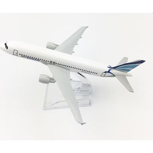 16CM 1:400 Scale Airplanes Airbus A320 Korean Air Busan Airlines Metal Diecast Plane Aircraft Model Toys Kids Gift Collectible