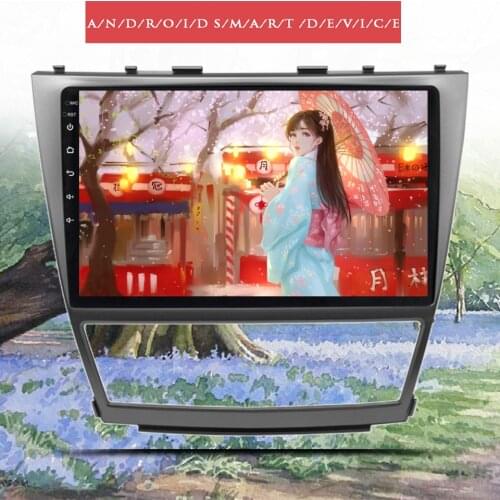 1280*720 2Din Android 10.0 6GB RAM Car DVD For TOYOTA CAMRY AURION v40 2007 2008 2009 10 2011 auto radio Video with google play