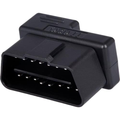 Easy-install Mini 16 Pin OBD2 Male Plug Shell Case Connector Car Adapter Auto Diagnostic Connector