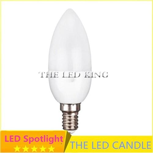 1X 5W 7W Led Candle Bulb E14 E27 220V Save Energy spotlight Warm/cool white chandlier crystal Lamp Ampoule Bombillas Home Light