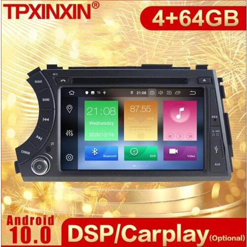2 Din Carplay Android Radio Receiver Multimedia For Ssangyong Kyron Actyon Micro 2005+ GPS Navigation Video Recorder Head Unit