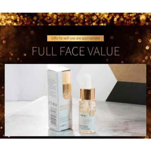 24K Gold Face Mask Skin Hyaluronic Anti Wrinkle Collagen Serum Moisturizing For Women TSLM1