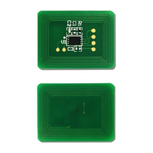 4PCS one set Compatible toner chip for OKI C612 C612n C612dn US EUR AP MEA version toner chip