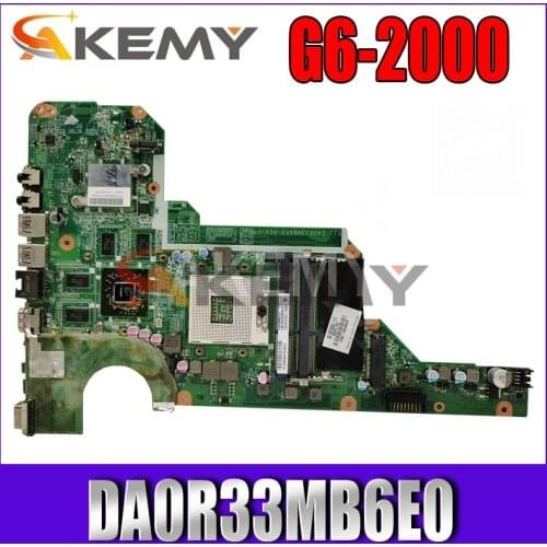 680569-001 680569-501 motherboard for hp pavilion G4-2000 G6-2000 g7 laptop with 100% fully tested DA0R33MB6F1 DA0R33MB6E0