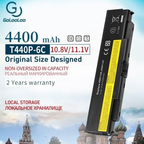 Golooloo 6 cells laptop battery T440P For Lenovo ThinkPad L440 L540 T440pT540p W540 45N1144 45N1145 45N1148 45N1149 45N1150