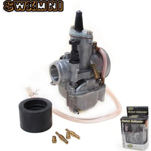 Motorcycle PWK 24mm Carburetor Racing Carb For OKO Scooter JOG DIO KR150 RTL250 CR80 CR85R CR125 NSR50 NSR80 DT100 125 175