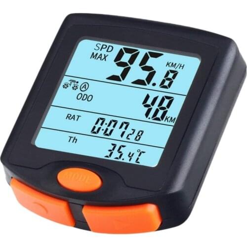 YT-813 Bicycle Computer Wireless Speedometer Digital Multifunction Speedometer Waterproof Motion Sensor Bicycle Calculation
